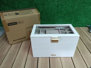 Caja Joyero SONGMICS 4 Bandejas Apilables