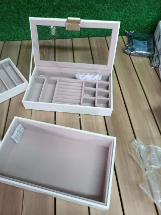 Caja Joyero SONGMICS 4 Bandejas Apilables