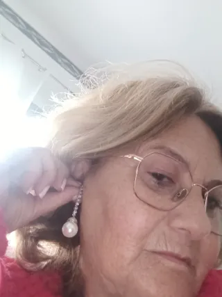 Pendientes de plata con perlas