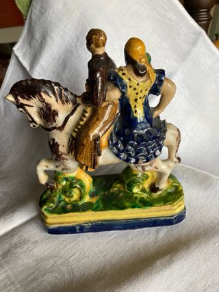 Figura flamenca, barro sevillano