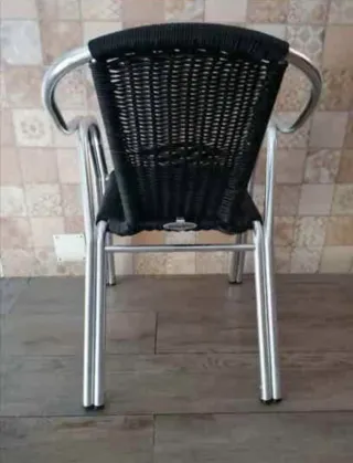 Sedie in rattan per terrazzo