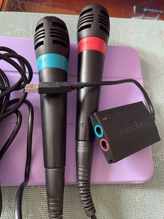 Micrófonos Singstar PS2