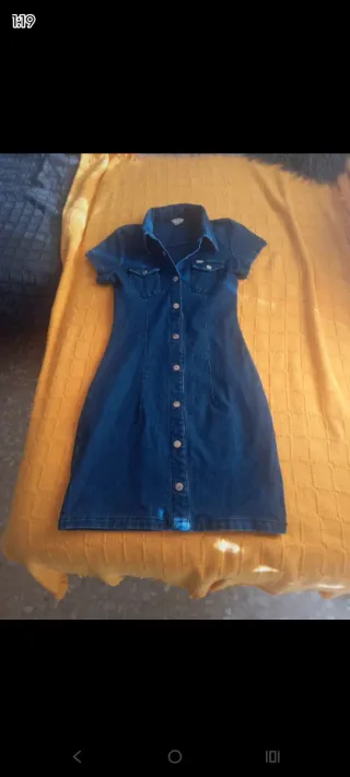 Vestido vaquero Guess azul