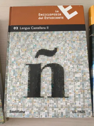 Tres libros Enciclopedia El Pais