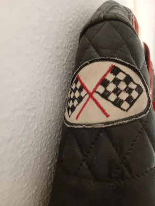 Cazadora de cuero Segura Moto Talla L