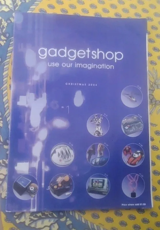 Catálogo Gadget Shop Navidades 2004