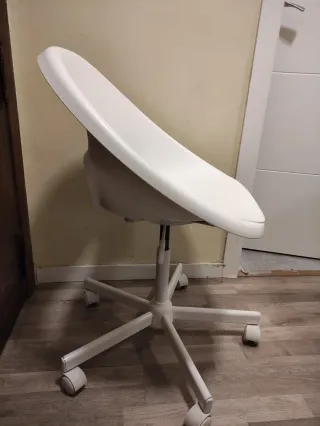 Silla de escritorio Ikea blanca
