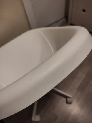 Silla de escritorio Ikea blanca