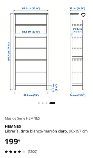 Estanterías IKEA Madera