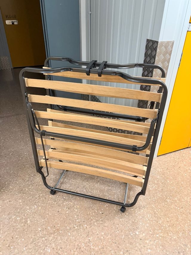 Somier de madera y metal