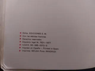 Cálculo 7° de EGB edición de 1977