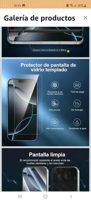 Protettore Schermo iPhone NEW'C 9H HD