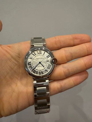 Reloj Ballon Automático Plata/Blanco