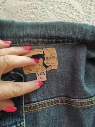 Giubbino jeans donna XL