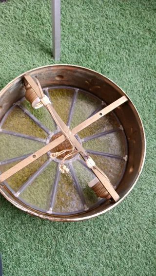 Lámpara artesanal vintage