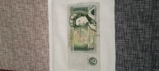 Billete 1 Libra Bank of England Reina Isabel