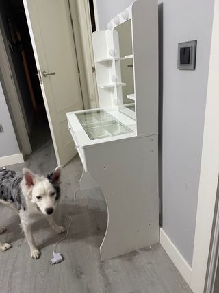 Tocador Blanco con Luces LED