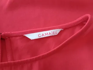 Camicetta donna manica 3/4 rossa