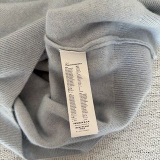 Maglione Camicissima Uomo L Turchese Cashmere