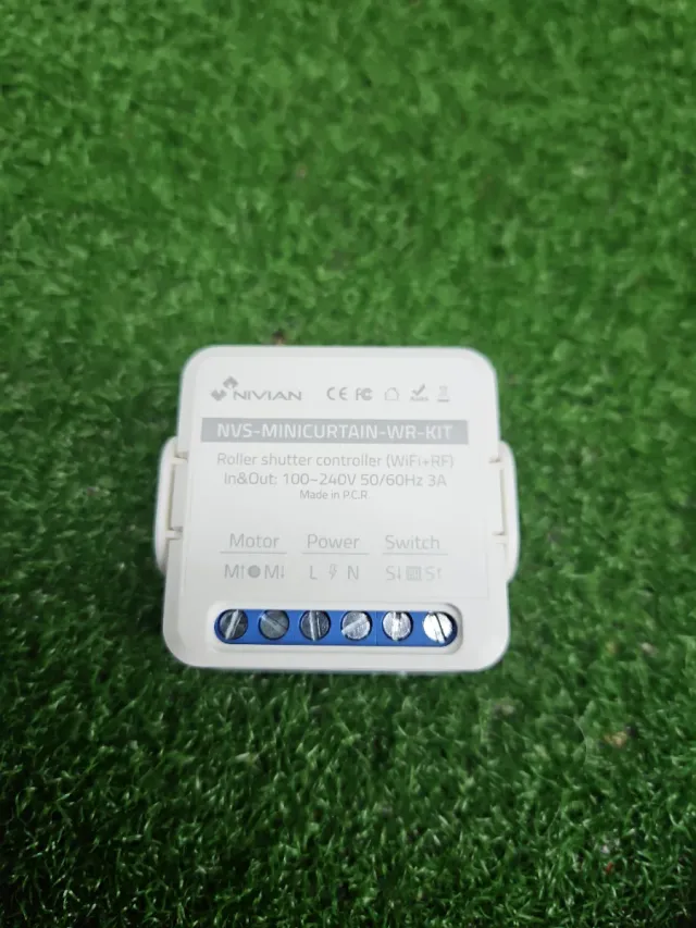 Controlador persianas NIVIAN WiFi + Mando