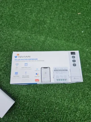 Controlador persianas NIVIAN WiFi + Mando