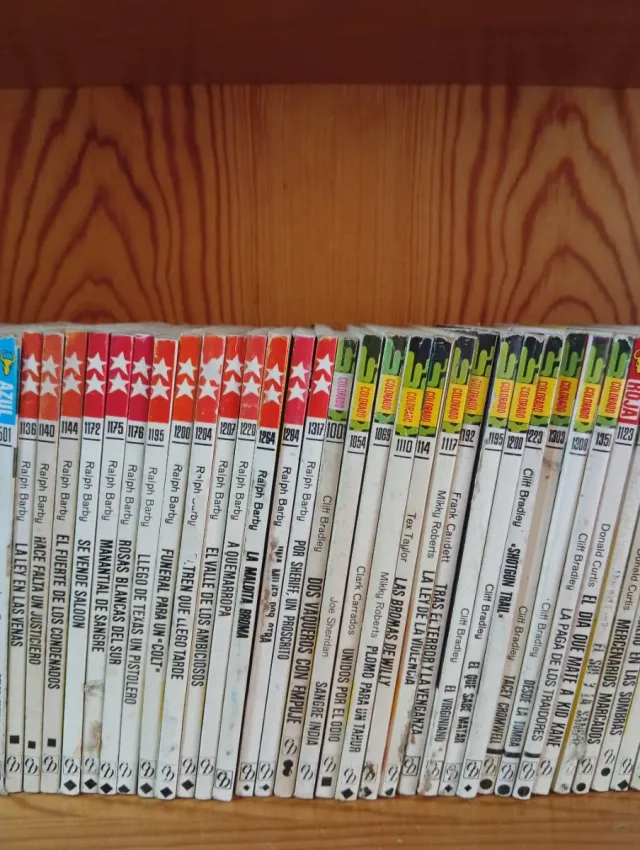 Novelas bolsilibros del oeste