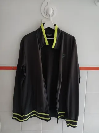 Giacca tuta Lotto nera e gialla