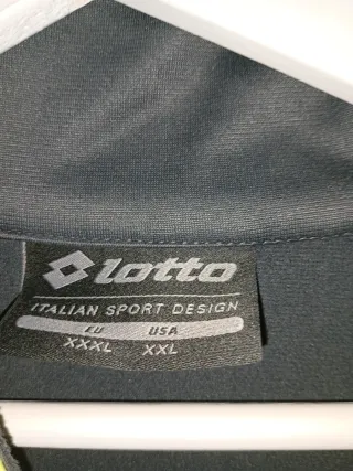 Giacca tuta Lotto nera e gialla