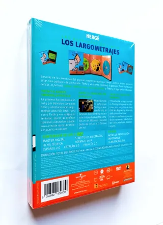 Aventuras de Tintín: Los Largometrajes DVD NUEVO