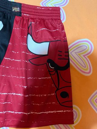 Pantalón corto NBA Chicago Bulls mitchell amd news