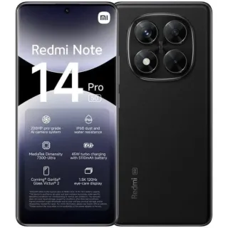 Xiaomi Redmi Note 14 Pro 5G Negro