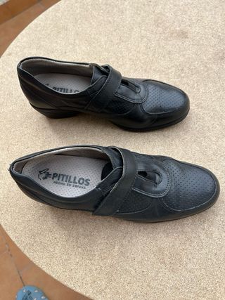 Zapatos Pitillos Negros Talla 40
