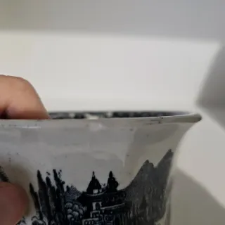 Tazas de porcelana "La Cartuja"