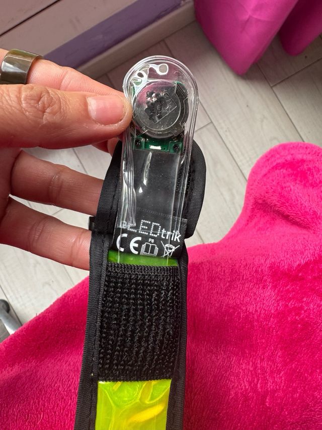 Luz reflectante para seguridad