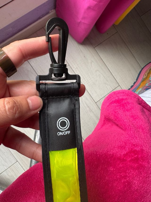 Luz reflectante para seguridad