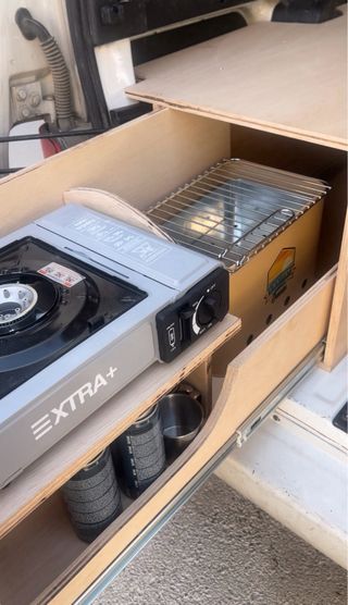 Camperización Berlingo/Partner cama 135 camper