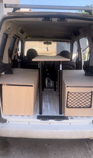 Camperización Berlingo/Partner cama 135 camper