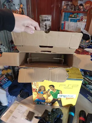 PS2 Slim SingStar Latino + Mecano