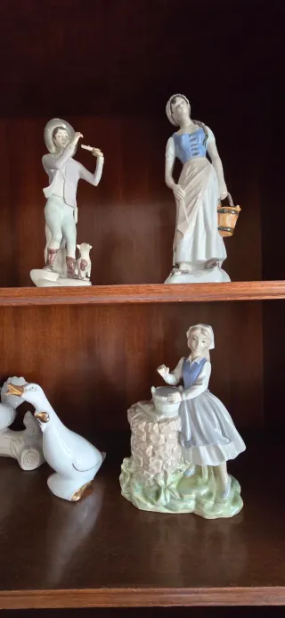Figuras de porcelana hechas a mano 5€/ ud