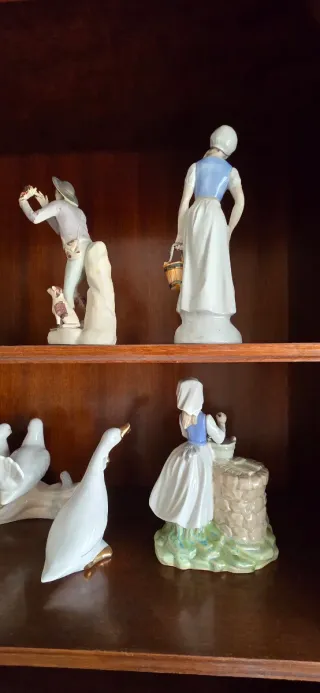 Figuras de porcelana hechas a mano 5€/ ud