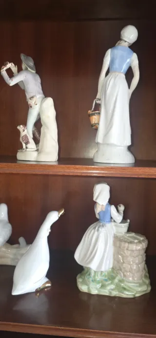 Figuras de porcelana hechas a mano 5€/ ud