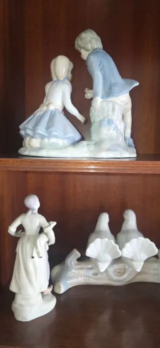Figuras de porcelana hechas a mano 5€/ ud