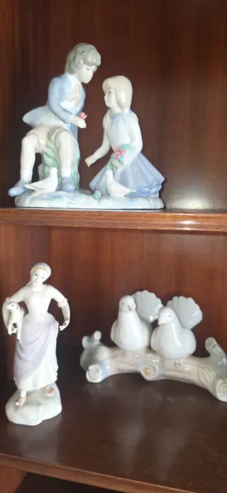 Figuras de porcelana hechas a mano 5€/ ud