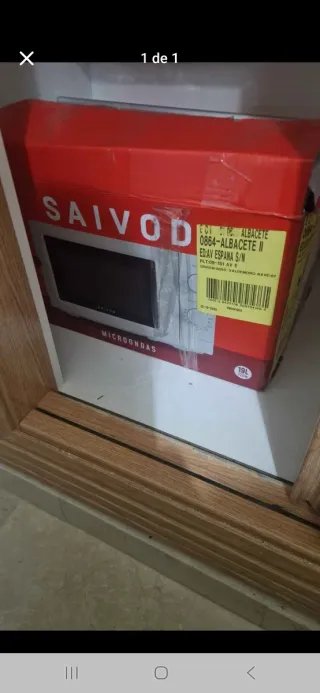 Microondas Saivod 19L 700W