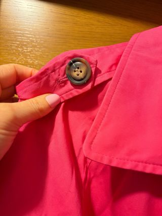 Gabardina rosa fucsia