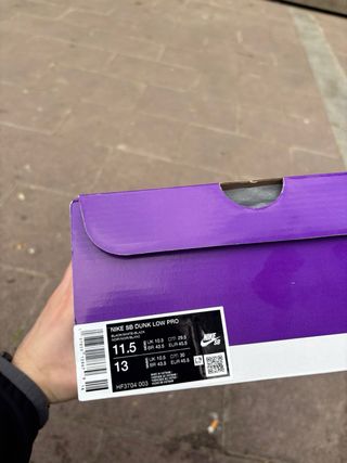 Nike SB Dunk Low Pro Black/Gum