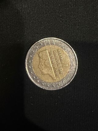 Moneda 2 Euros Holanda 2001 Reina Beatri
