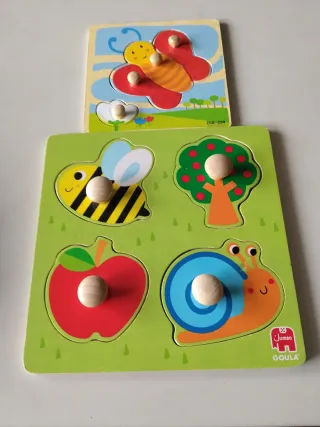 Puzzles de madera educativos
