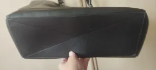 Bolso tote Calvin Klein Negro de piel