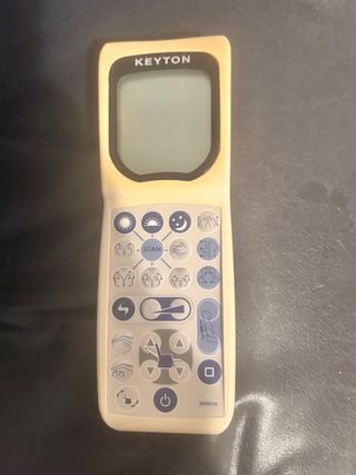 Sillón de piel, con masaje y reclinable Keyton